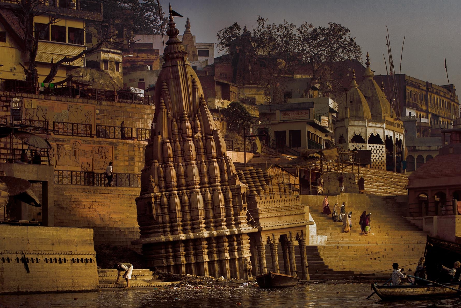 River Ganges and Ghats in Varanasi