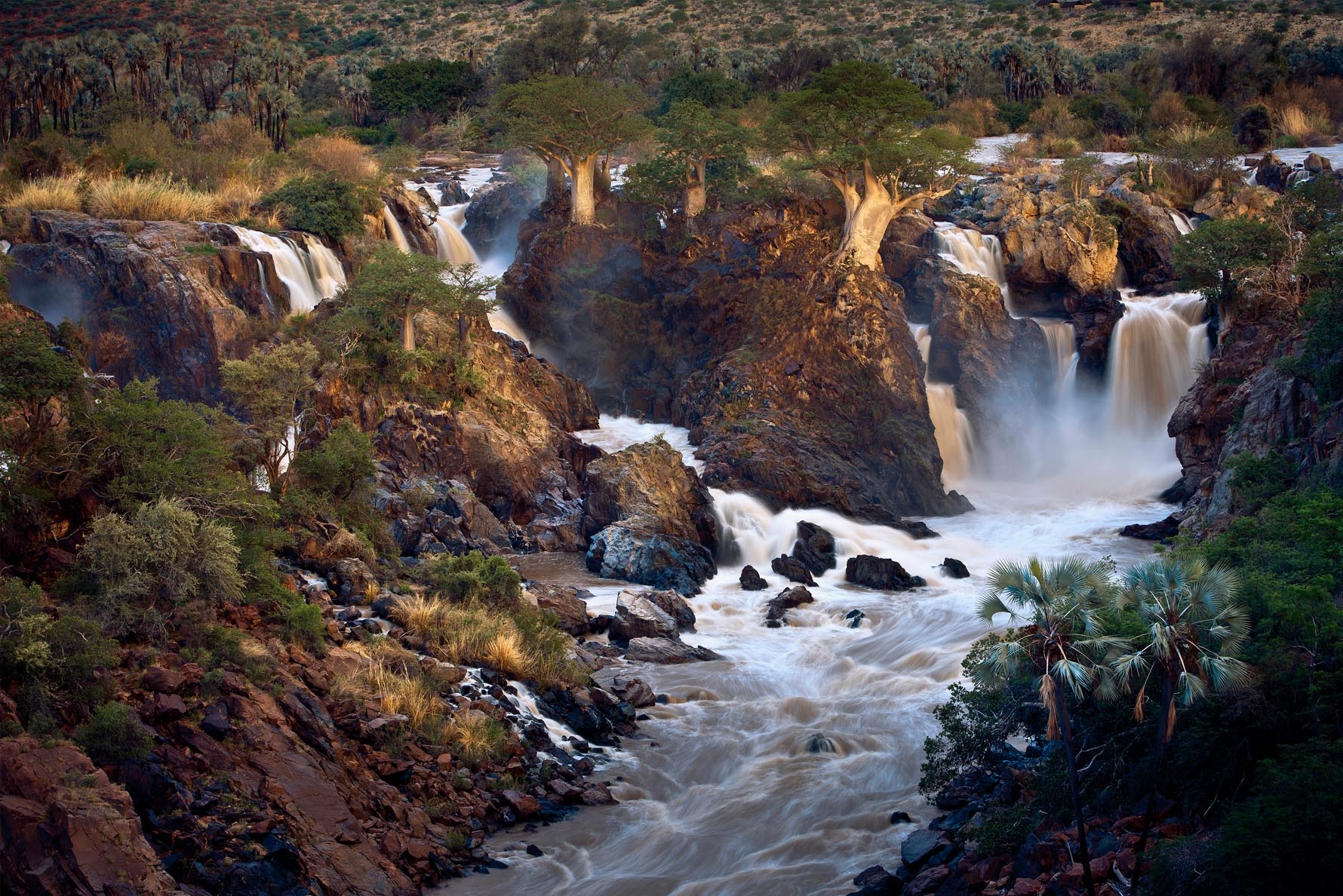 Epupa Falls on Kunene River, Namibia