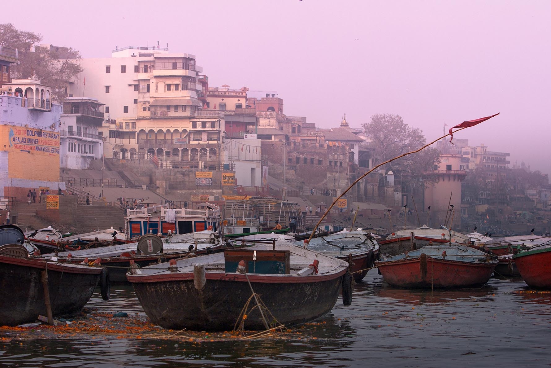 River Ganges and Ghats in Varanasi