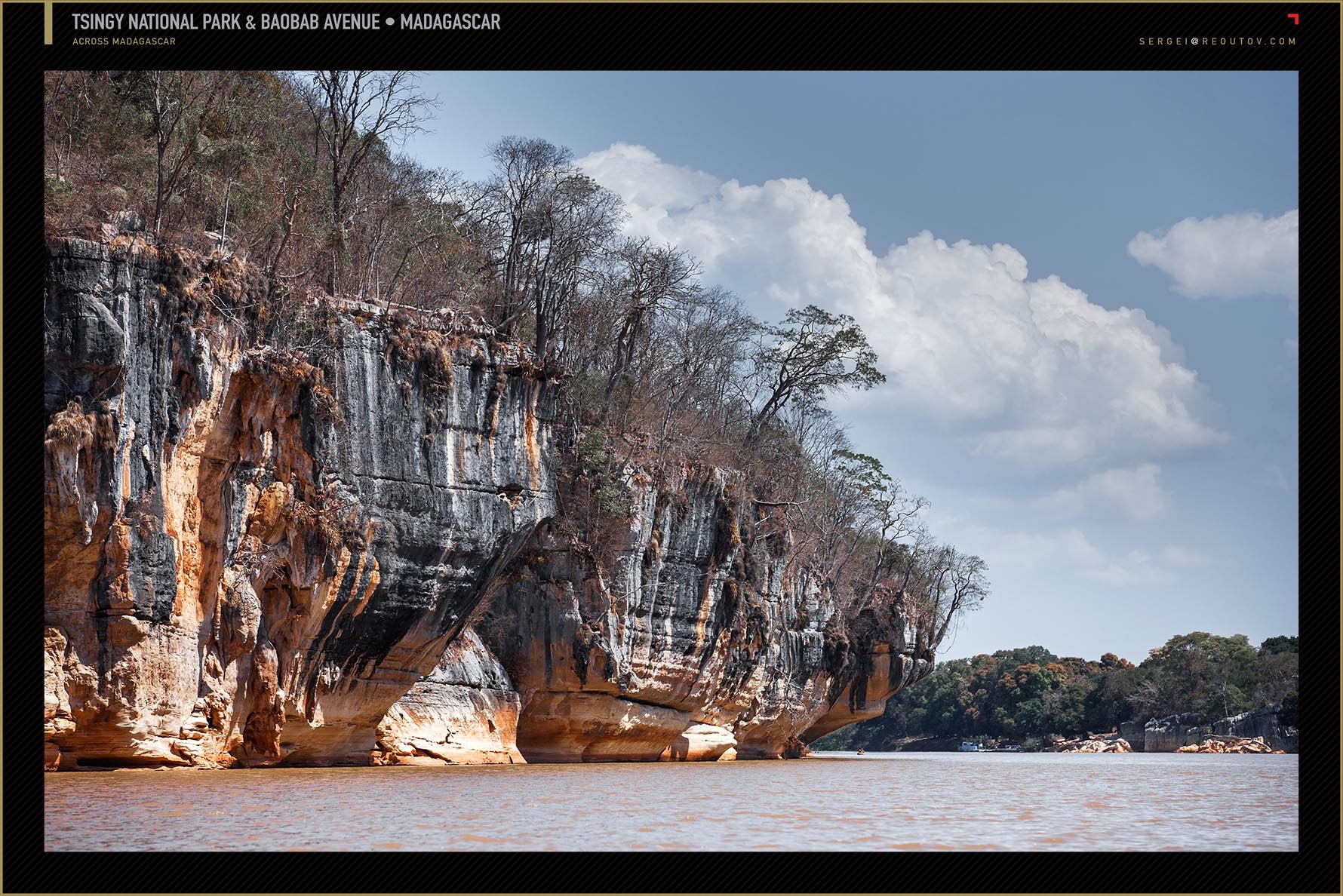River bank in Madagascar